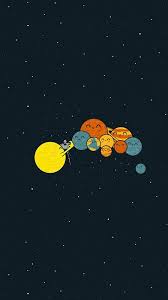  Mobile Wallpapers Planets Cute Illustration Space Art Iphone6 Plus Wa Space Phone Wallpaper Wallpaper Planet Space Art