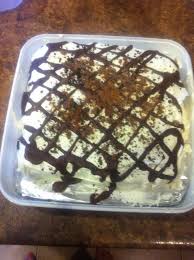 Ice Cream Sandwich Cake With Skor Topping 12 Ice Cream Sandwiches Oreo Cookie Crumble Cool Whip Har Chocolate Recipes Just Desserts Ice Cream Sandwich Cake