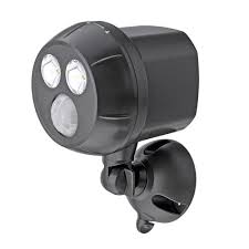 Mr Beams Brown Wireless Battery Powered Motion Sensor Led Ultra Bright Spotlight 3 Pack At Menards