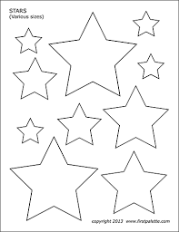 Keep your kids busy doing something fun and creative by printing out free coloring pages. Stars Free Printable Templates Coloring Pages Firstpalette Com