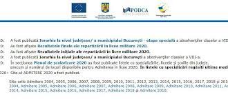 Potrivit calendarului aprobat de ministerul educaţiei, lista candidaţilor. Repartizarea ComputerizatÄ La Liceu S A Publicat Vineri Spotmedia Ro