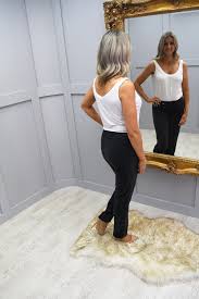 Robell Marie Grey Velvet Trousers