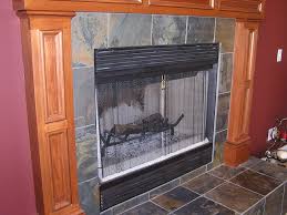 Peel and stick tiles are heat resistant, backed with strong adhesive, they can enhance your room space, give you diy fun. Slate Tile Fireplace In Cuyahoga Falls Ohio Classic Tileworks