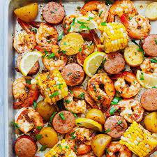Prepare 1 package of polska sausage…cut 1/4 slices. Shrimp Boil With Cajun Butter The Best Recipe Rasa Malaysia
