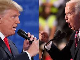 Donald Trump and Joe Biden traded jabs