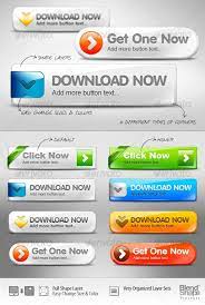 4 Web Buttons For Website Designs All Buttons Have 4 Different Types Of Corners The Font Which Used In De Web Button Buttons For Website Web Design Resources