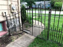 Empire fence & custom iron works is an ornamental iron fabrication company providing residential and commercial fence, railing, gates and more to the st. How To Install A No Dig Fence Homeowner S Perspective Dog Fence Diy Dog Fence Backyard Fences