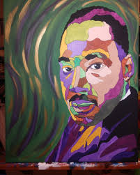 Acrylic and brushpen artwork