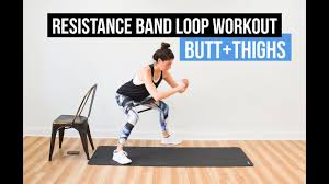 resistance band loop sut workout