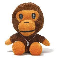Chrome Hearts X A Bathing Ape Baby Milo Plush Toy Chrome Hearts A Bathing Ape Plush Toy