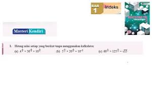 Kssm Matematik Tingkatan 3 Bab 1 Indeks Masteri Kendiri No1 Cabaran Dinamis Buku Teks Tingkatan 3 Youtube