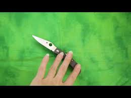 During the 1940s, the.300 savage became the basis for experiments on behalf of the u.s. Spyderco Introvert C206gp Video Demo Youtube