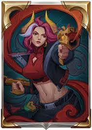 *warning future cool new skins for your mains will be exclusive too. New Emote And Card Back Of Lunar Beast Mf On Legends Of Runeterra Missfortunemains