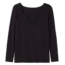 Check spelling or type a new query. Tee Shirt Manches Longues Dentelles Femme Noir Made In France Lemahieu