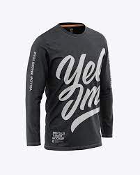 Download Men S Heather Long Sleeve T Shirt Mockup Front Half Side View In Apparel Mockups On Yellow Images Object Mockups