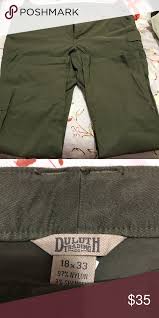 Nwot Duluth Trading Company Hiking Pants 18x33 Never Worn