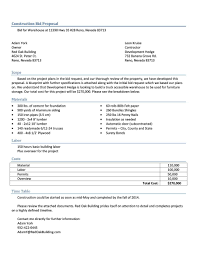 Construction Job Proposal Template Ten Various Ways To Do Construction Job Proposal Templ In 2020 Free Business Proposal Template Construction Bids Proposal Templates