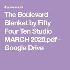 Boulevard 125 4t scooter pdf manual download. The Boulevard Blanket By Fifty Four Ten Studio March 2020 Pdf Google Dr Free Chunky Knitting Patterns Chunky Knitting Patterns Easy Blanket Knitting Patterns