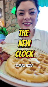 The New Clock Breakfast Place in El Paso, Texas