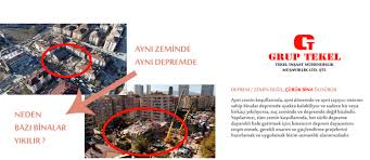 İnşaat mühendisliği teknik bilgiler kitapçığı. Grup Tekel Insaat Deprem Guclendirme Firmalari