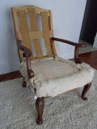 upholstering an antique chair part 2 redressing it furniture upholstery upholstery armchair diy rocking chair
