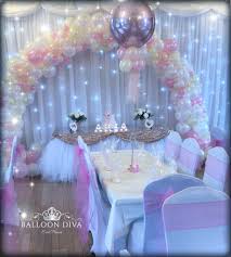 Birthday Balloon Decoration Ideas Organic Balloon Arch And Centrepiece Ideas Bridal Shower Decorations Diy Balloon Decorations Balloon Arch
