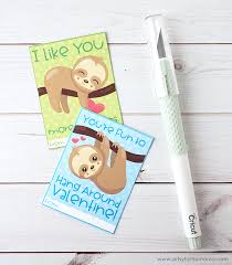 Holidays, neopet days, and other celebrations are listed below. Free Printable Sloth Valentines Artsy Fartsy Mama