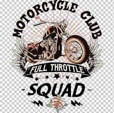 They are super easy to customize. T Shirt Motorcycle Club Logo Png Clipart Association Brand Cartoon Graphic Design Label Free Png Download