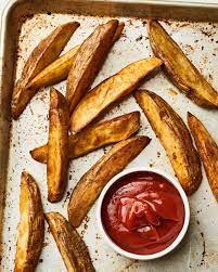 How To Make Easy Oven Baked Potato Wedges Recipe Baked Potato Wedges Oven Potatoes In Oven How To Cook Potatoes