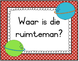 Posisie Waar Is Die Ruimteman Die School Afrikaans