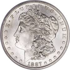 1887 s morgan silver dollar coin value