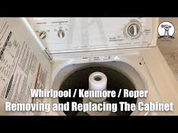 This woman is drop dead gorgeous! Whirlpool Kenmore Removing And Replacing Cabinet Housing Youtube