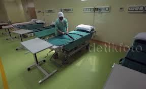 Itu sesuai dengan jumlah bed yang mereka siapkan, ucap ani di. Rumah Sakit Pasar Minggu