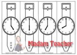 Kol Saati Boyama Sayfasi 3 Sinif Matematik Okul Okul Oncesi