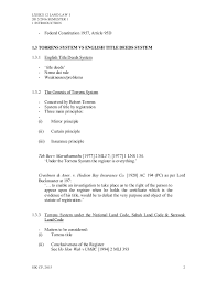 6 peninsular malaysia national land code 1965, act 56. Introduction To Land Law Of Malaysia