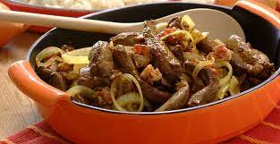Quick Ox Liver With Bacon And Onionsperfect Sishebo Liver And Onions Onion Recipes Liver Recipes