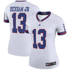 Coloring pages to view printable version or color it online (compatible with ipad and android tablets). Nike Odell Beckham Jr New York Giants Womens White Color Rush Legend Jersey