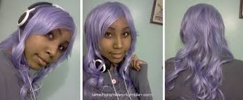 Arda wigs wig review and unboxing, model jaguar classic in blue grey. Kimicha Studio Arda Wig Review Ferrari Ice Violet 048