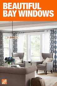 If a home has a bay window, you are likely to find it in the living room, and we've got the pictures to prove it! The Home Depot Has Everything You Need For Your Home Improvement Projects Click To L Farm House Living Room Bay Window Living Room Farmhouse Decor Living Room