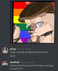 Tons of awesome pfp wallpapers to download for free. Really Cool Pfp And Good Lookin Posts 8 10 Wierd Name But Just Post Furryart Cool Guy