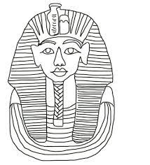 Analysis of his mummy and the artwork in his tomb tell us that tutankhamun was probably considered a handsome teen, and he stood about 5'6″ tall, with refined features and long eyelashes. King Tut Coloring Page Free Cat Coloring Page Coloring Pages Ancient Egypt