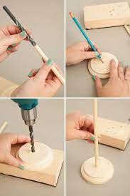 Fold back clips turned into table number holders. Look At These Unique Diy Table Number Stands