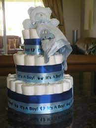 The diaper cakes can be the baby shower theme but most often they are just simple and decorated for a boy or a girl. Diaper Cakes For Baby Boy Showers Cutestbabyshowers Com