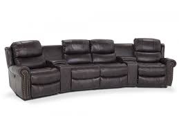 Lannister 6 Piece Home Theater Sectional Bob S Discount Furniture Sectional Home Theater