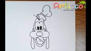 This forms goofy's muzzle or. How To Draw Goofy Hat Step By Step Youtube