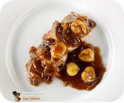 Solomillo Con Castanas Al Pedro Ximenez Recetas De Comida Receta Carne En Salsa Castanas Recetas