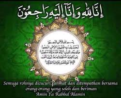 Imi Arina Ichelle On Twitter Salam Takziah Al Fatihah