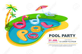 Check spelling or type a new query. Swimming Pool With Floating Kids Toys And Inflatable Letters Royalty Free Cliparts Vectors And Stock Illustration Image 106230989