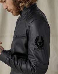 Riser Black Soft Calfskin Leather Jacket Men S Jackets Coats Belstaff
