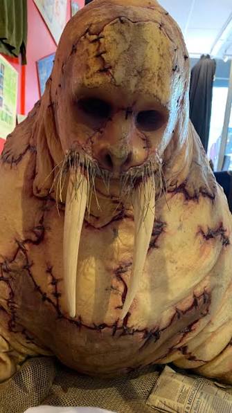 Tusk movie props at @jayandsilentbobstash , #tusk #tuskmovie  #jayandsilentbob #jayandsilentbobssecretstash #movieprop #dogma #newjersey